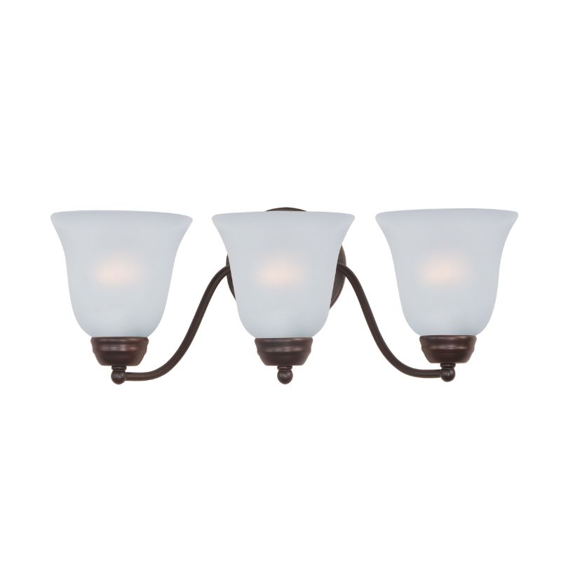 Basix 19' 3 Light Bath Vanity Light in Oil Rubbed Bronze