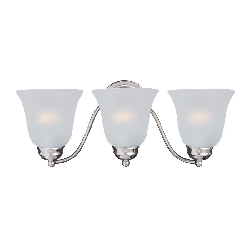 Basix 19' 3 Light Bath Vanity Light in Polished Chrome