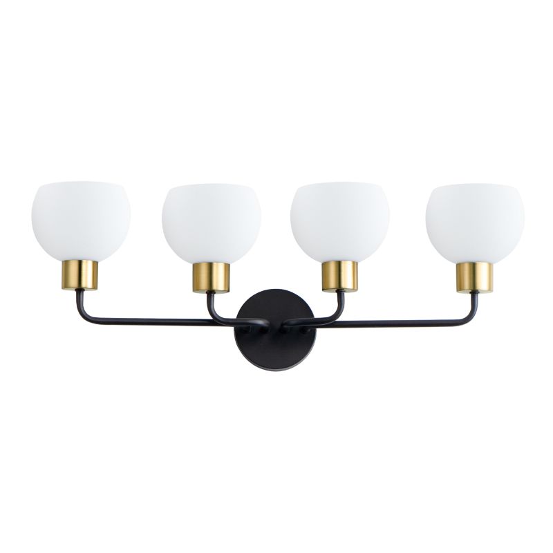 Coraline 29.5' 4 Light Bath Vanity Light in Bronze Rupert