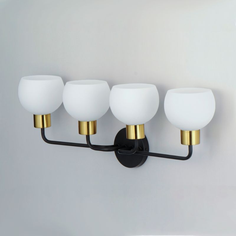 Coraline 29.5' 4 Light Bath Vanity in Bronze Rupert
