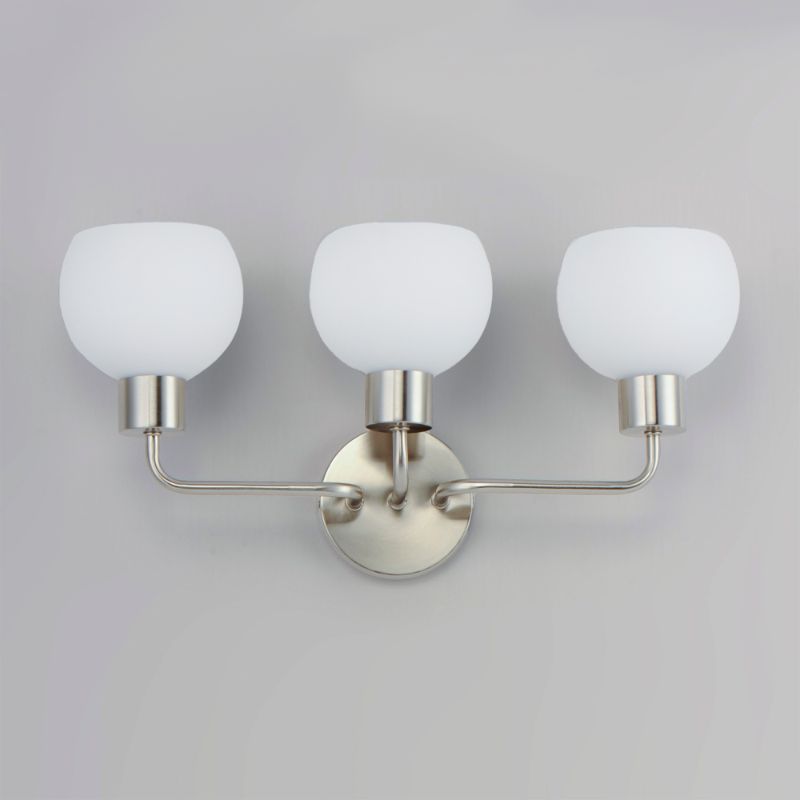 Coraline 21.75' 3 Light Bath Vanity in Satin Nickel