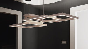 Traverse 23.5' 12 Light Entry Foyer Pendant in Champagne