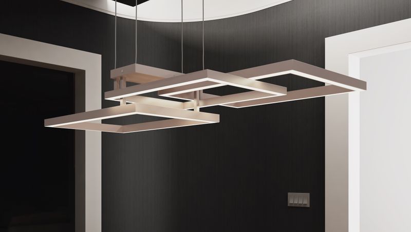 Traverse 23.5' 12 Light Entry Foyer Pendant in Champagne