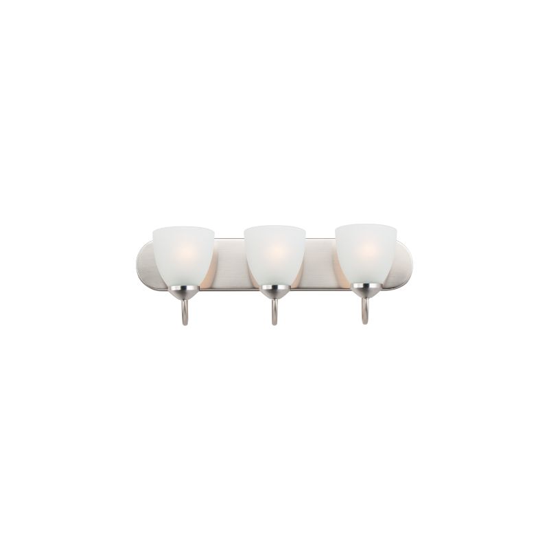 Axis 24' 3 Light Bath Vanity Light in Satin Nickel