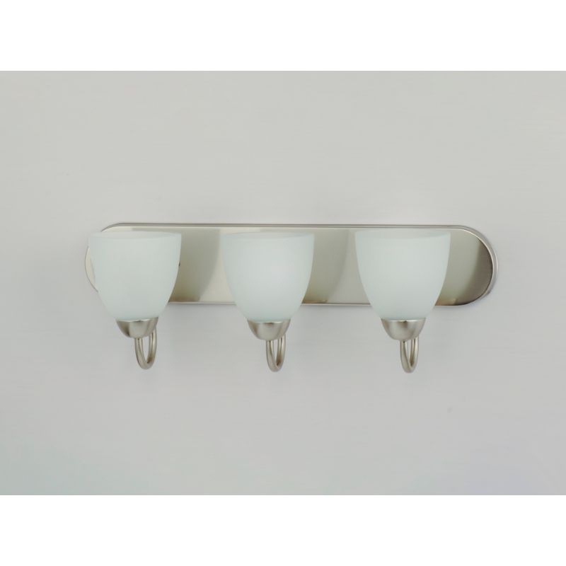 Axis 24' 3 Light Bath Vanity in Satin Nickel