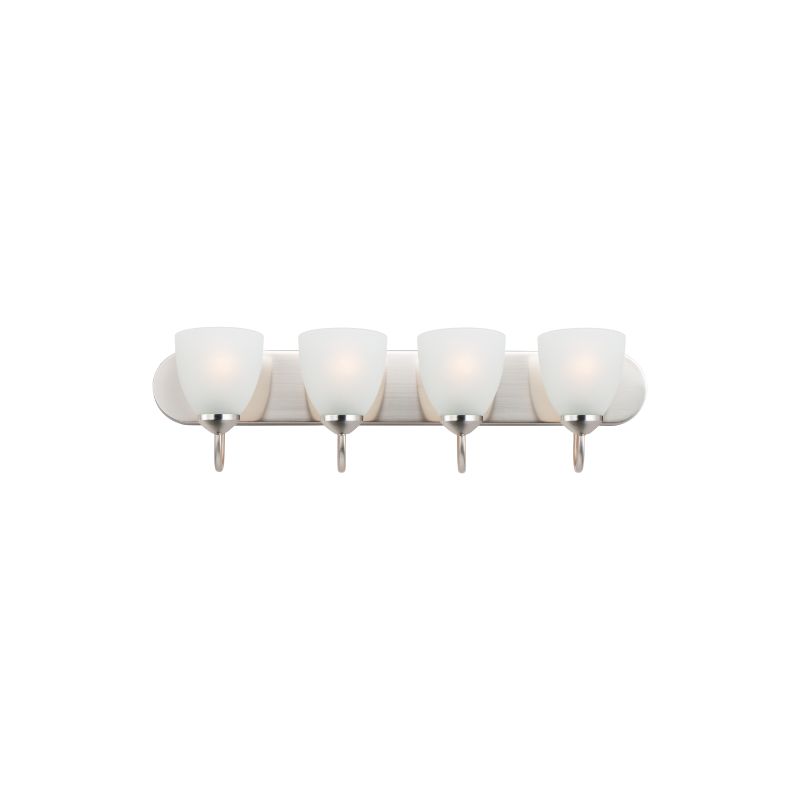 Axis 30' 4 Light Bath Vanity Light in Satin Nickel