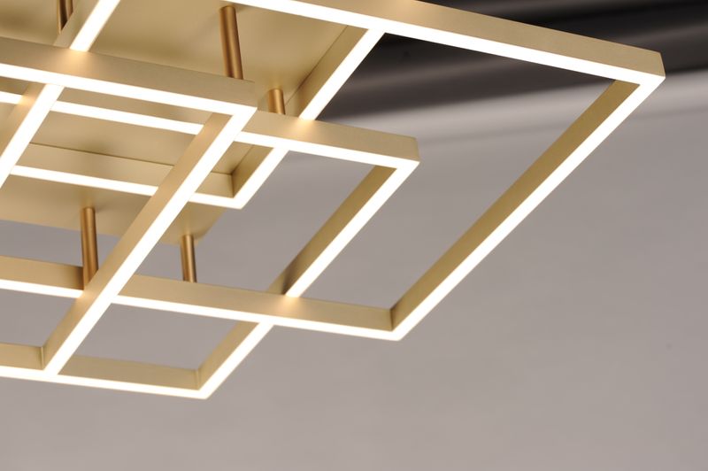 Traverse 31' 4 Light Single Pendant in Champagne
