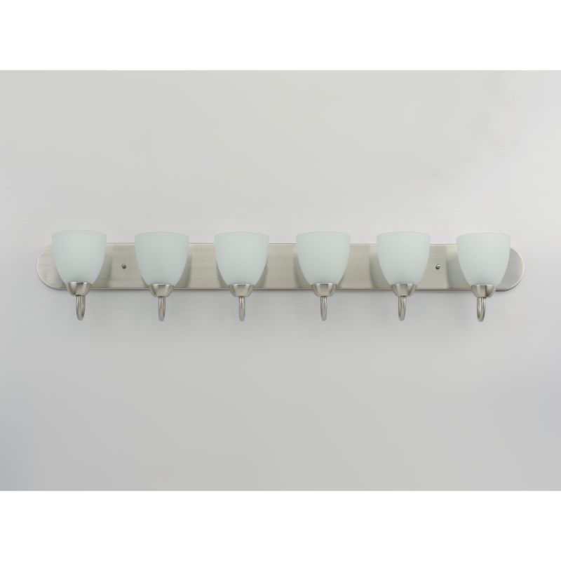 Axis 48' 6 Light Bath Vanity in Satin Nickel