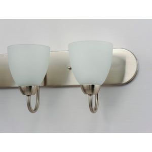 Axis 48' 6 Light Bath Vanity in Satin Nickel