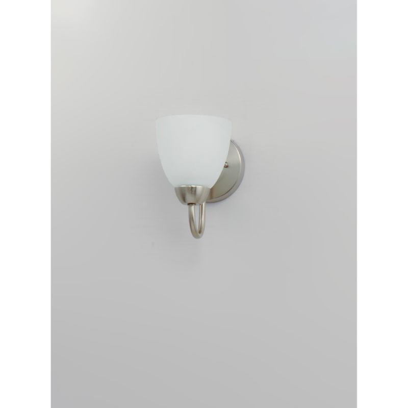 Axis 5' Single Light Bath Vanity in Satin Nickel