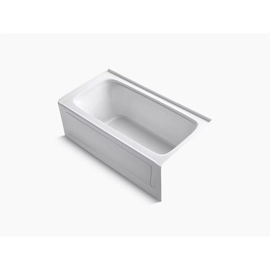 Bancroft 60" x 32" x 20" Right Drain Alcove Bathtub in White