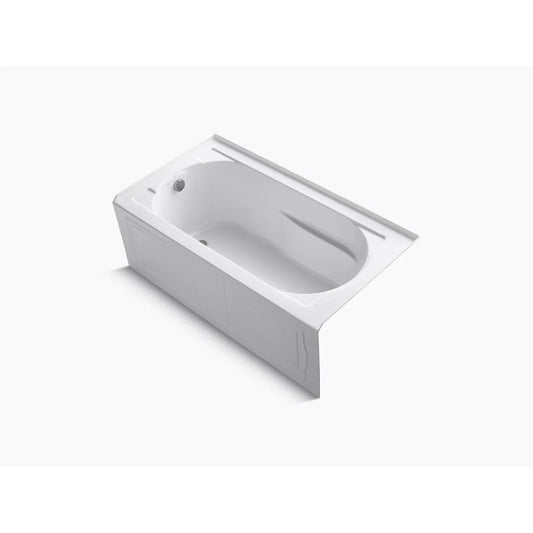 Devonshire 60" x 32" x 20" Alcove Bathtub in White