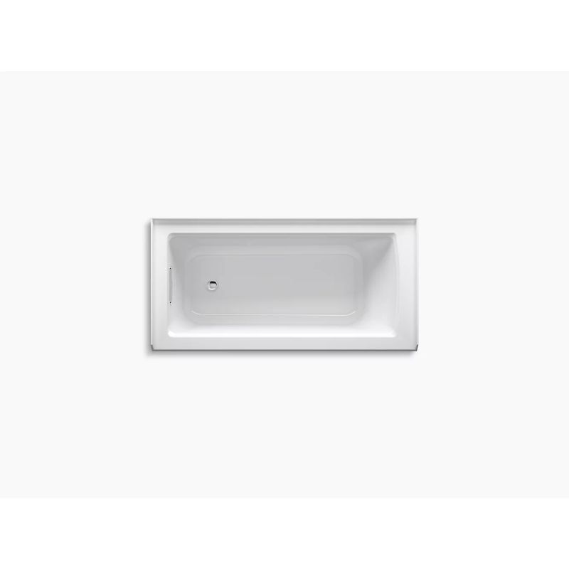 Archer 60' x 30' x 19' Left Drain Alcove Bathtub in White