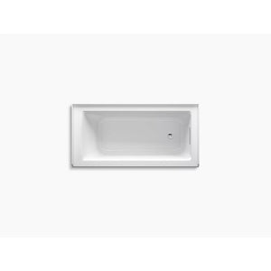 Archer 60' x 30' x 19' Right Drain Alcove Bathtub in White