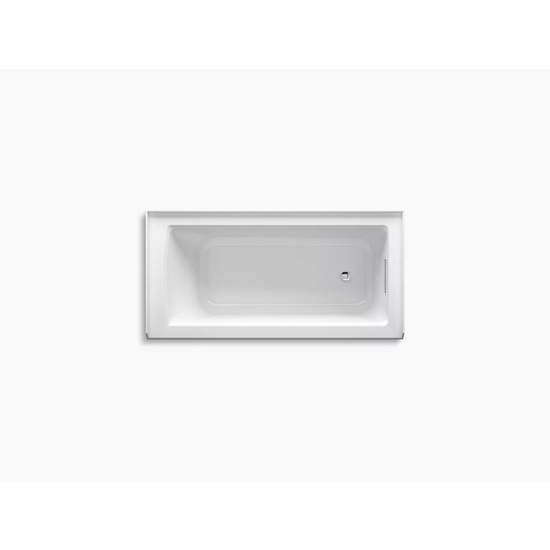 Archer 60' x 30' x 19' Right Drain Alcove Bathtub in White