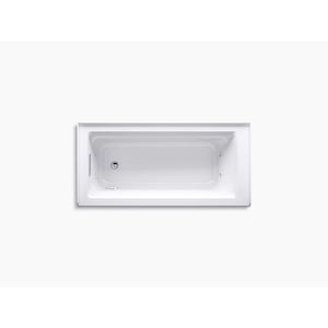 Archer 66' x 32' x 19' Alcove Jetted Bathtub in White