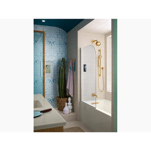 Underscore Rectangle 60' x 32' x 22.25' Left Drain Alcove Bathtub in White