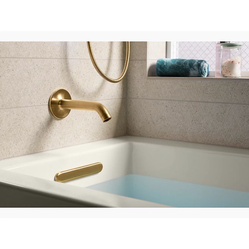 Underscore Rectangle 60' x 32' x 22.25' Left Drain Alcove Bathtub in White