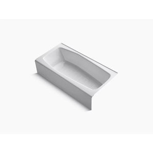 Villager 60' x 30.25' x 14' Right Drain Alcove Bathtub in White