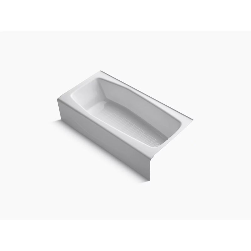 Villager 60' x 30.25' x 14' Right Drain Alcove Bathtub in White