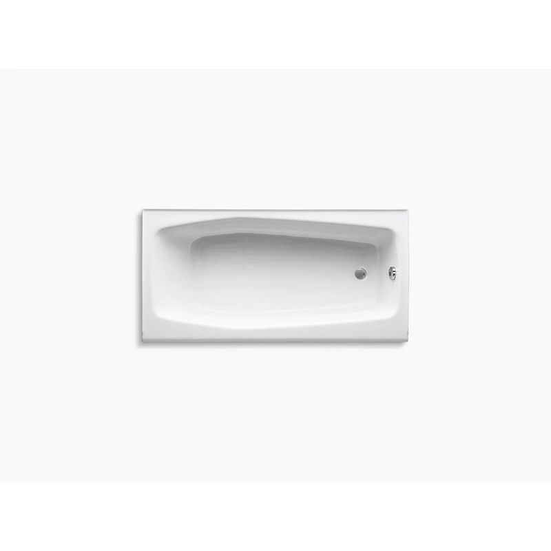 Villager 60' x 30.25' x 14' Right Drain Alcove Bathtub in White