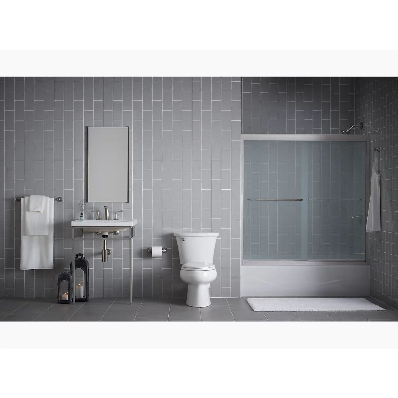 Villager 60' x 30.25' x 14' Right Drain Alcove Bathtub in White