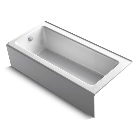 Bellwether 66" x 32" x 17" Left Drain Alcove Bathtub in White