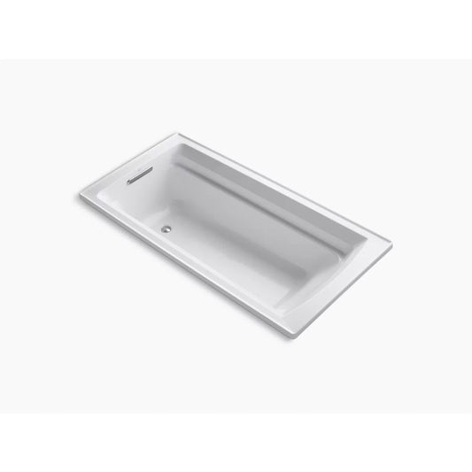 Archer 72" x 36" x 19" Drop-In Bathtub in White