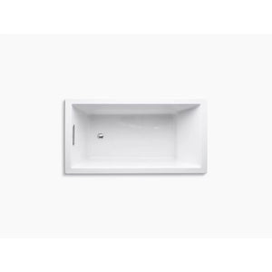 Underscore Rectangle 60' x 32' x 21' Drop-In Bathtub in White