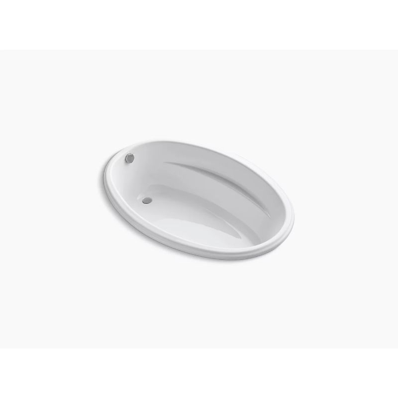 60' x 40' x 17.63' Drop-In Bathtub in White