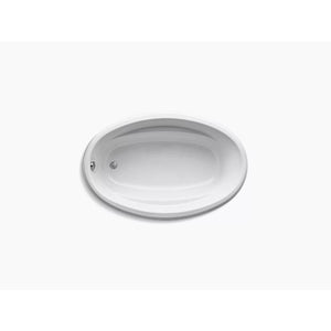 60' x 40' x 17.63' Drop-In Bathtub in White