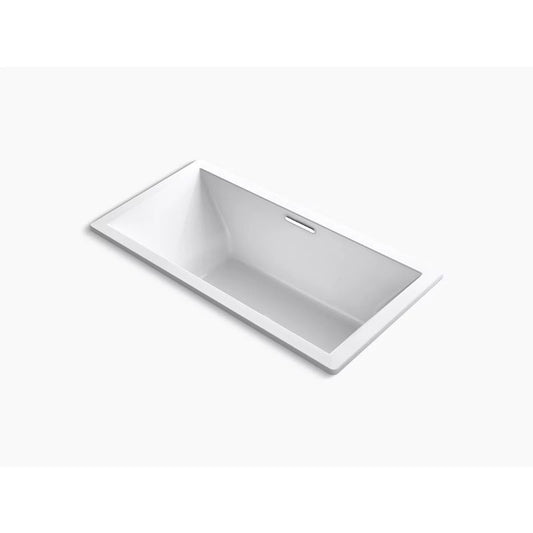 Underscore Rectangle 72" x 36" x 23" Drop-In Bathtub in White