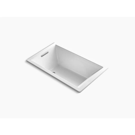 Underscore Rectangle 60" x 36" x 21" Drop-In Bathtub in White