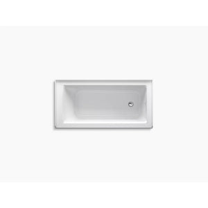 Archer 60' x 30' x 19' Right Drain Drop-In Bathtub in White