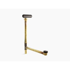 Clearflo Oil-Rubbed Bronze Drain Slotted Overflow (18.25' x 2.25' x 25.63')