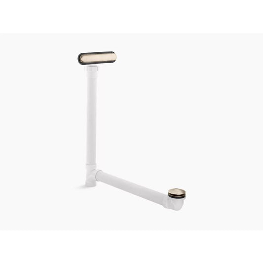 Clearflo Vibrant Brushed Bronze Drain Slotted Overflow (18.25" x 2.63" x 25.75")