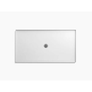 Ballast 66' x 36' x 1.63' Center Drain Shower Base in White