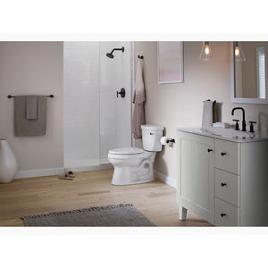 Rely 48' x 32' x 4.38' Right Drain Shower Base in White