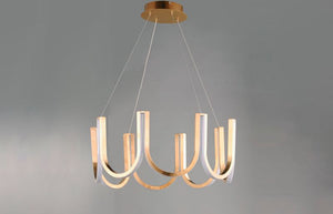 You 26.25' Single Light Pendant in Brushed Champagne
