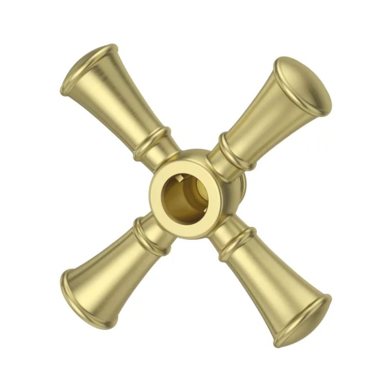 Tisbury 3.66' Diverter Trim Handle in Brushed Gold