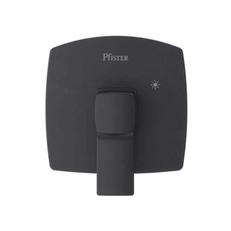 Deckard Tub & Shower Valve in Matte Black