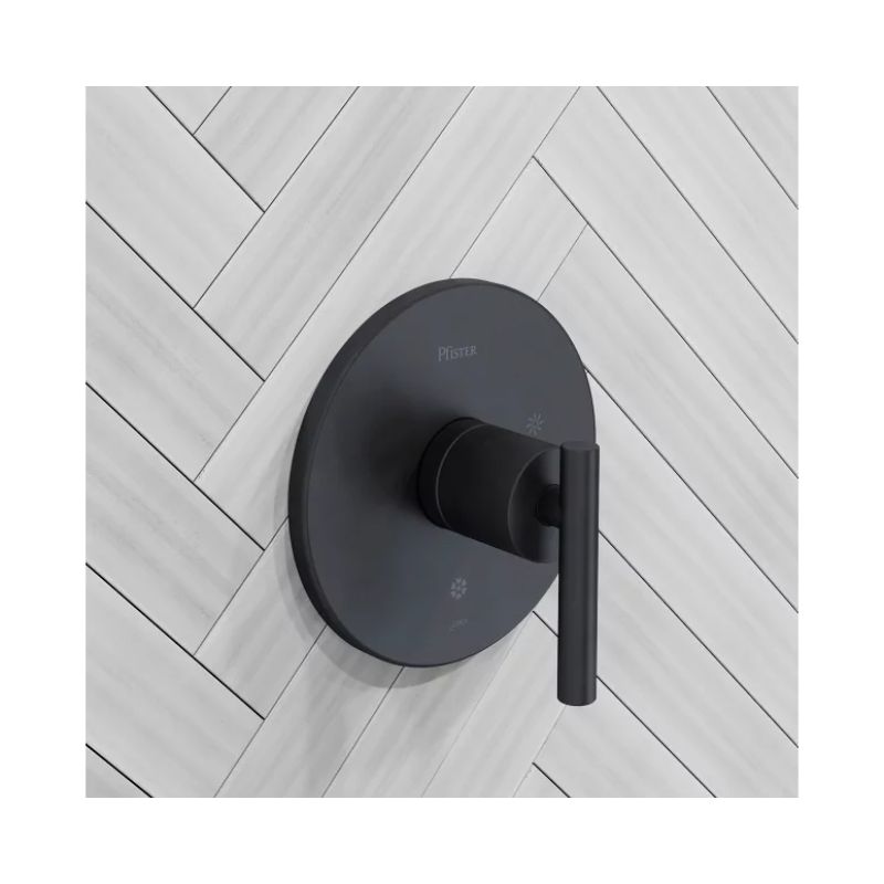 Contempra Tub & Shower Valve in Matte Black