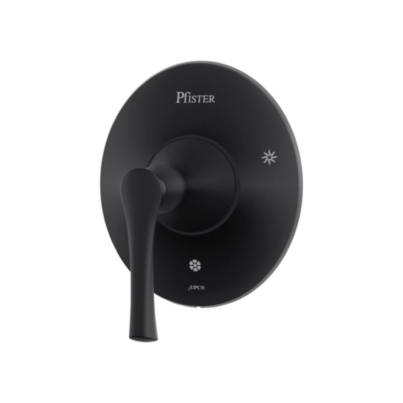 Rhen Tub & Shower Valve in Matte Black