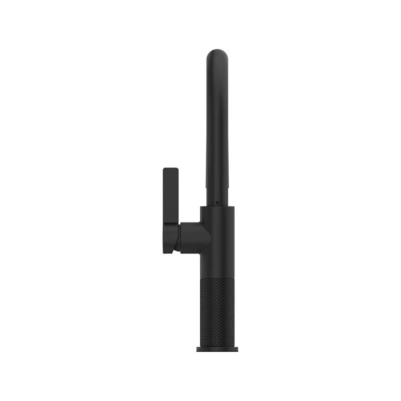 Montay Single-Handle Pull-Down Kitchen Faucet in Matte Black