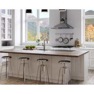 Montay Single-Handle Pull-Down Kitchen Faucet in Stainless Steel