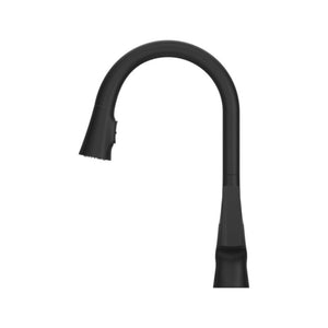 Norden Single-Handle Pull-Down Kitchen Faucet in Matte Black