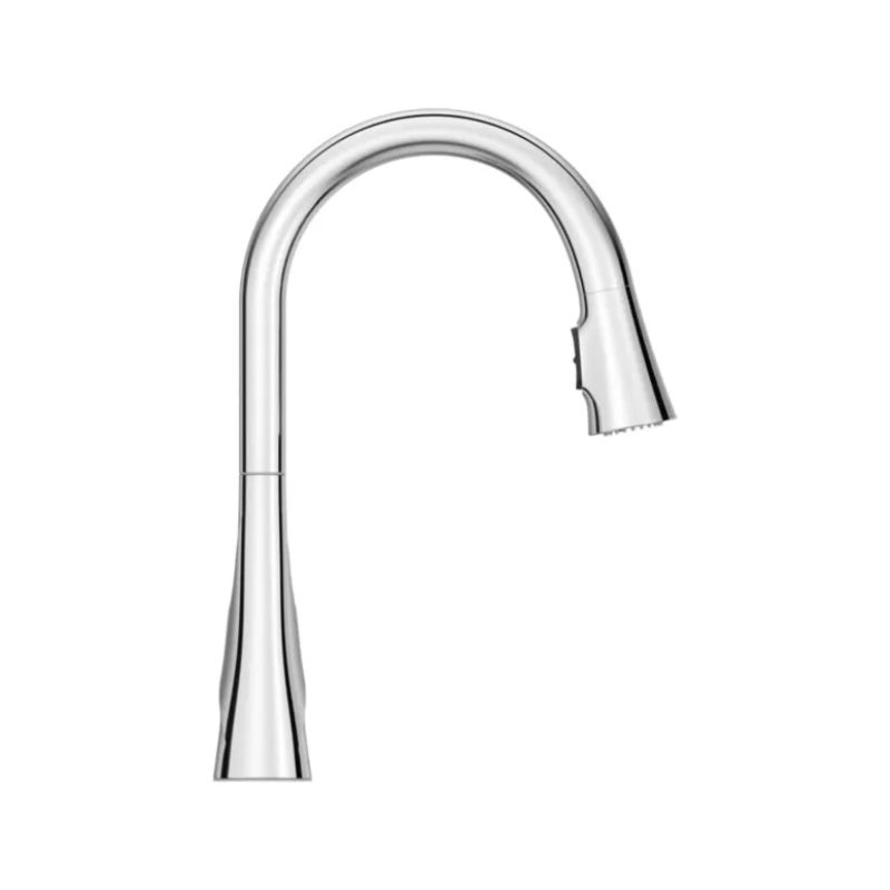 Norden Single-Handle Pull-Down Kitchen Faucet in Polished Chrome