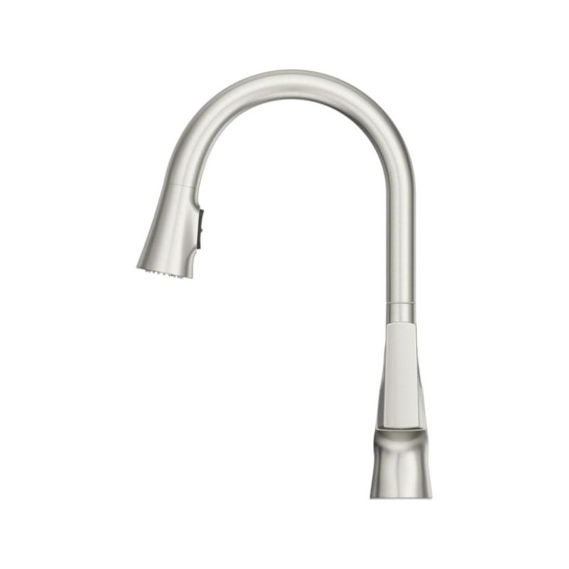 Norden Single-Handle Pull-Down Kitchen Faucet in Stainless Steel