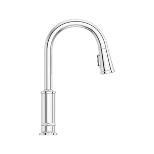 Port Haven Single-Handle Pull-Down Kitchen Faucet in Polished Chrome