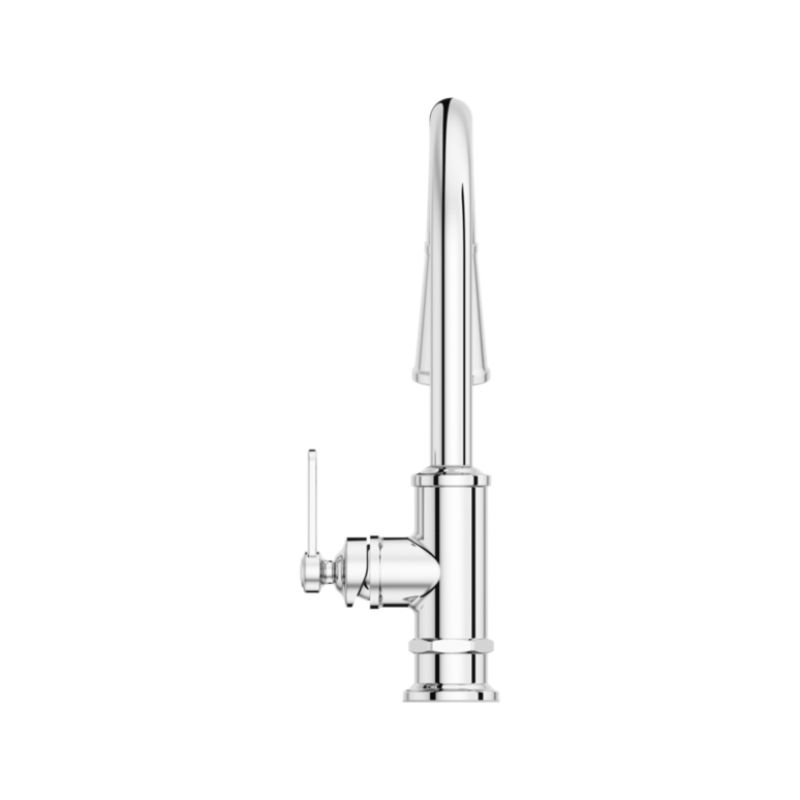 Port Haven Single-Handle Pull-Down Kitchen Faucet in Polished Chrome